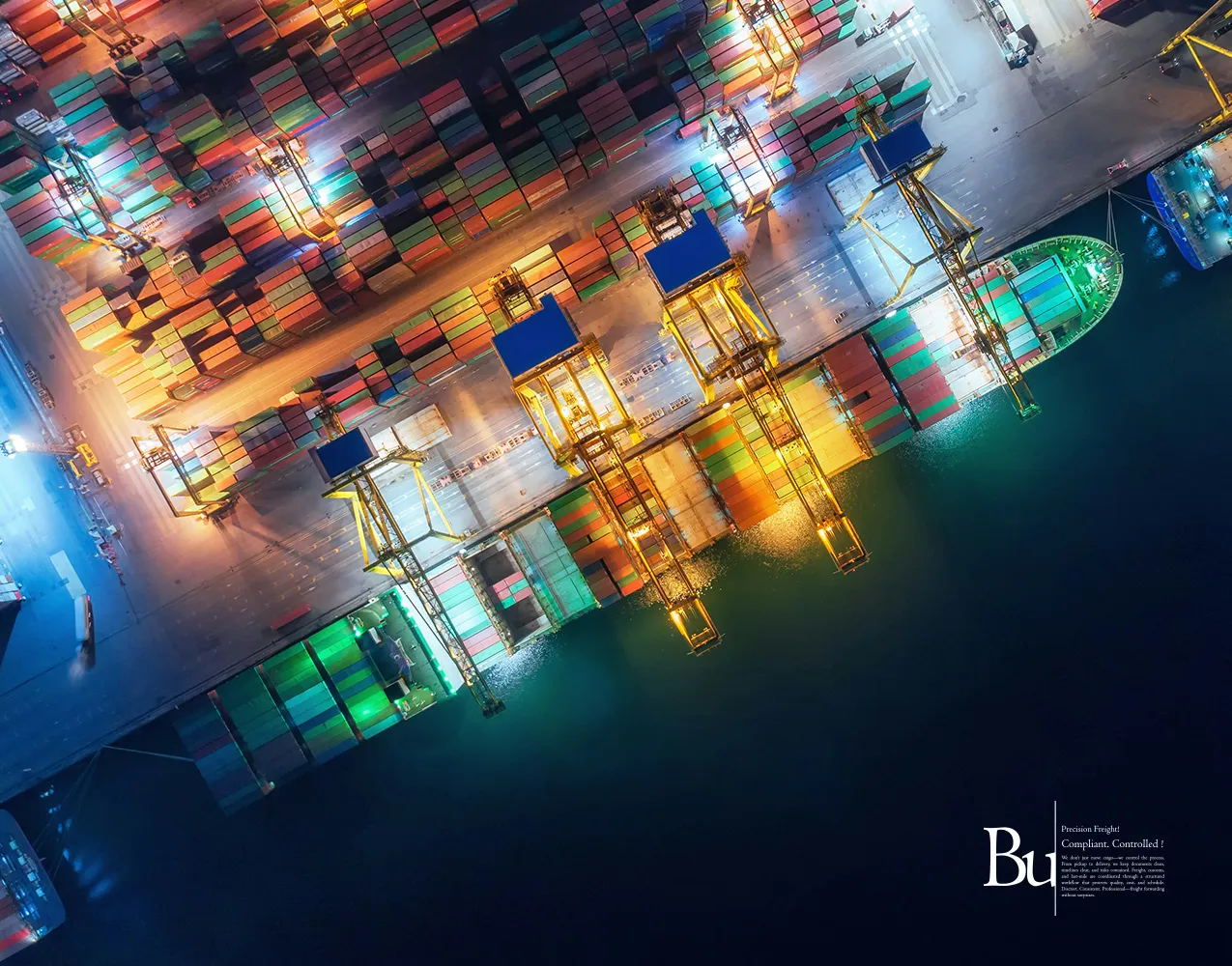 ท่าเรือขนส่งตู้คอนเทนเนอร์ที่เกี่ยวข้องกับการคำนวณราคา CIF ตาม Incoterms